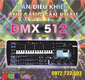 BÀN ĐIỀU KHIỂN DMX 512