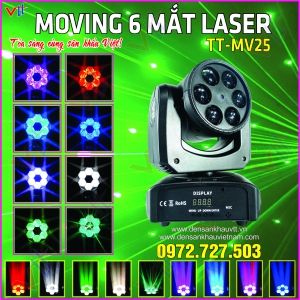 MOVING 6 MẮT LASER