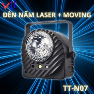 ĐÈN NẤM LASER + MOVING 2024